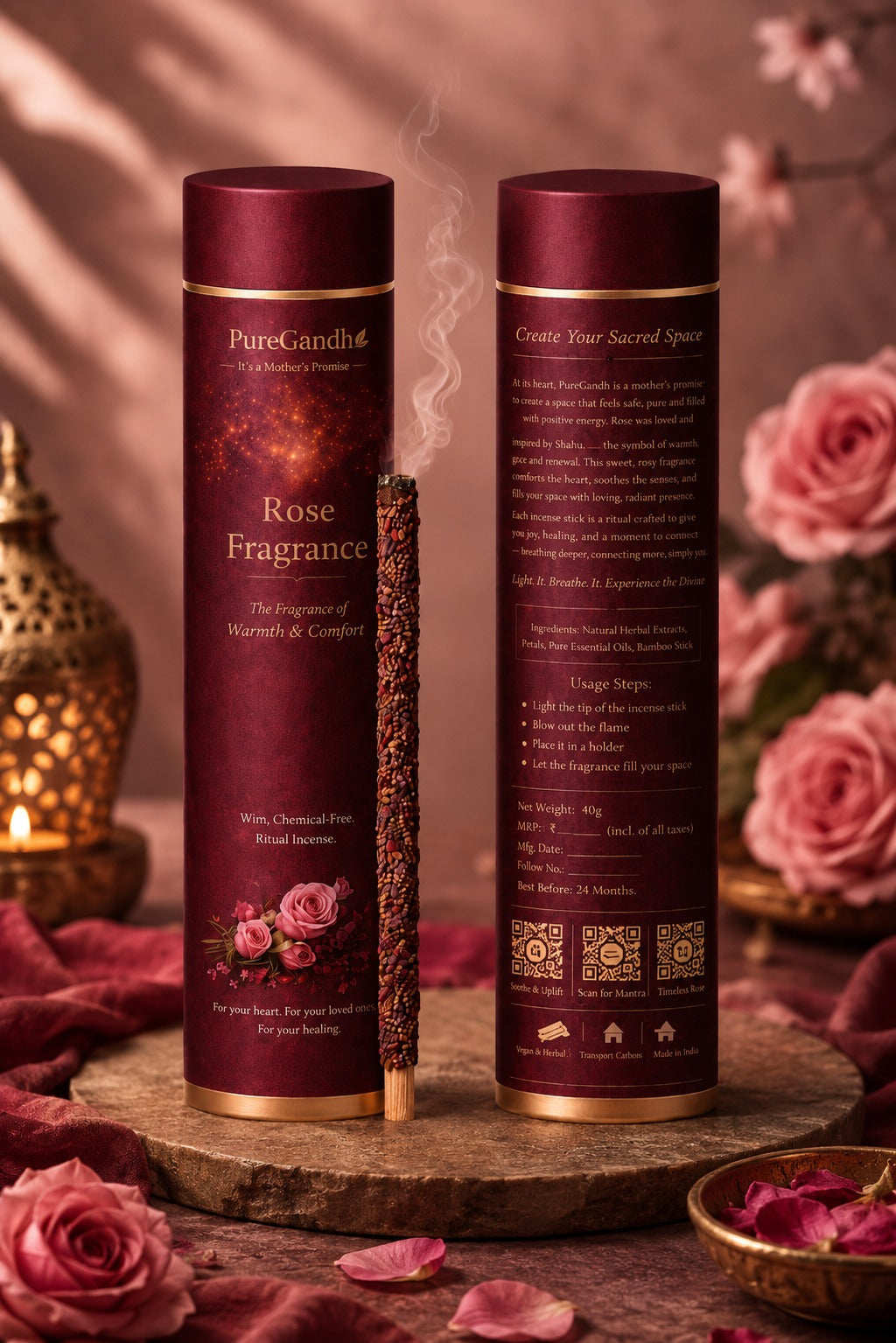 Rose incense