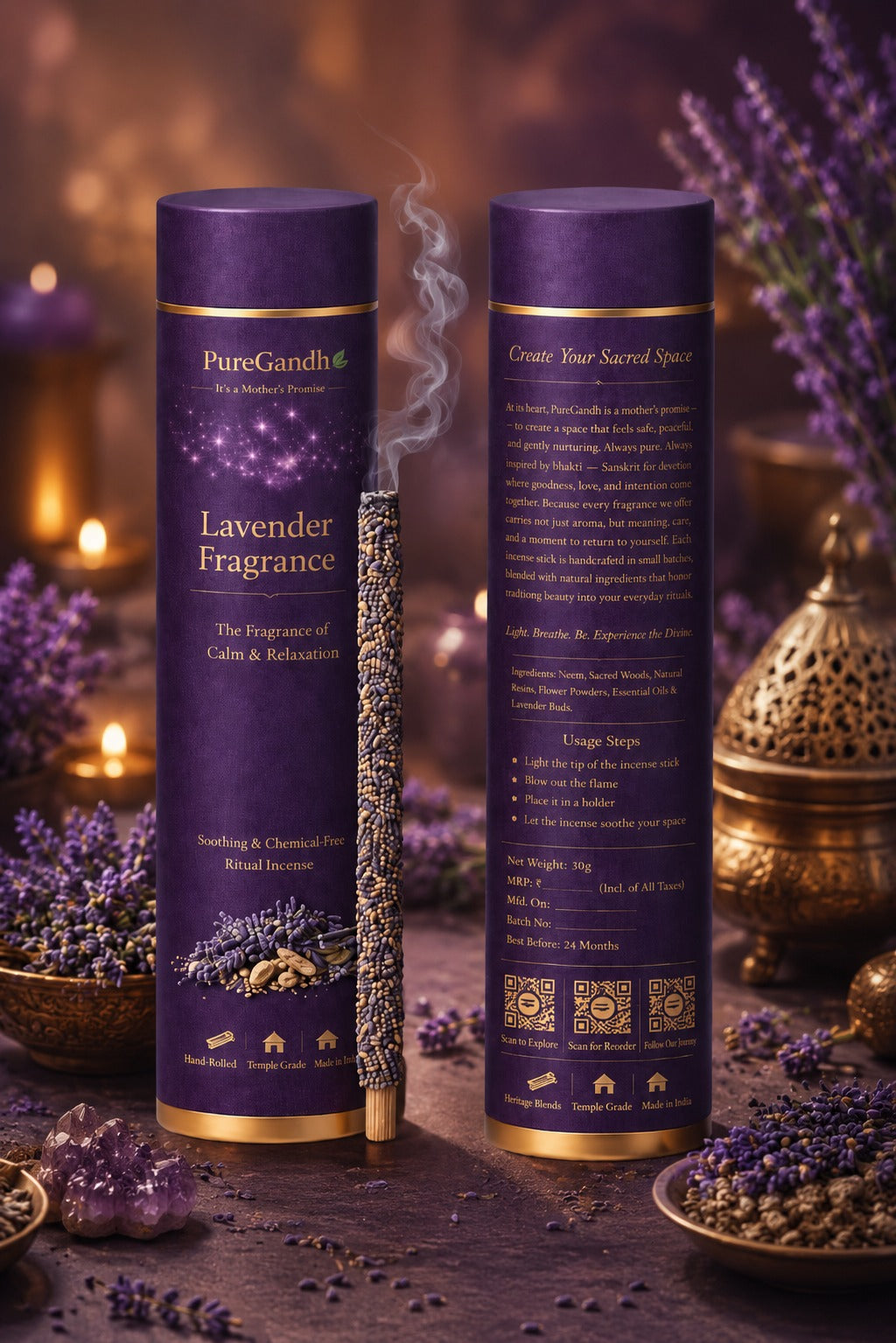 Lavender incense
